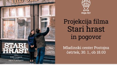 Projekcija filma Stari hrast Projekcija filma Stari hrast