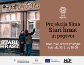 Projekcija filma STARI HRAST in pogovor