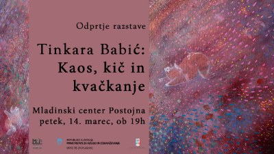 Odprtje razstave: Tinkara Babić - Kaos, kič in kvačkanje