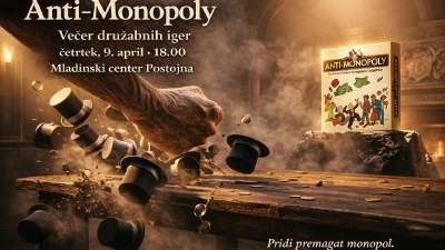 Večer družabnih iger: Anti- Monopoli Večer družabnih iger: Anti- Monopoli