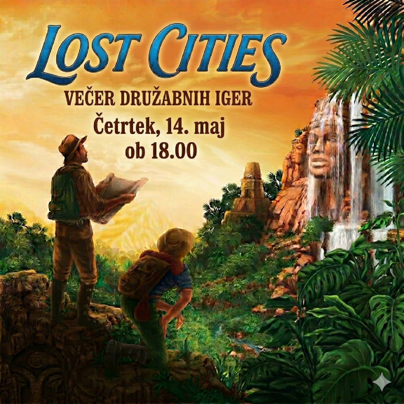 Večer družabnih iger: Lost cities