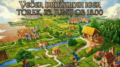 Večer družabnih iger: Carcassonne