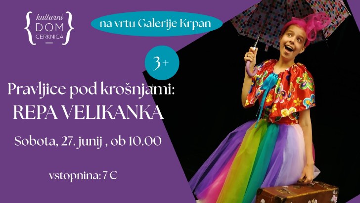 Pravljice pod krošnjami: Repa velikanka