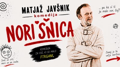 Norišnica - una monocomedia de Matjaž Javšnik