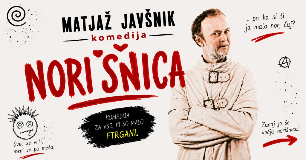 Norišnica - monokomedija Matjaža Javšnika