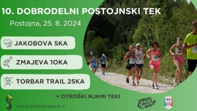 10. dobrodelni Postojnski tek 10. dobrodelni Postojnski tek